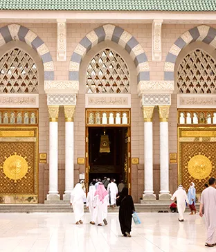 Kaaba door