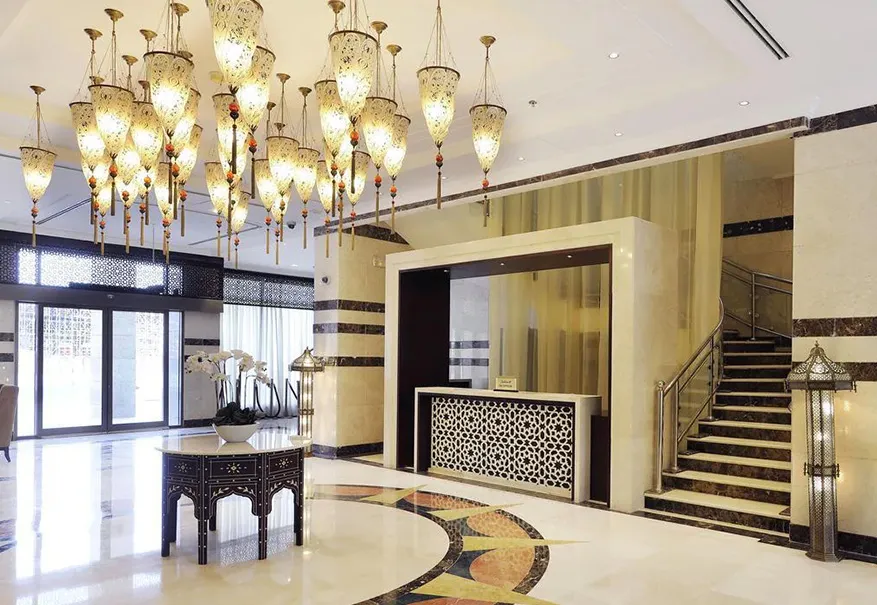 Reception Are of Meshal Madinah Hotel