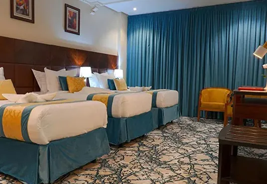 3 Single bed in the room