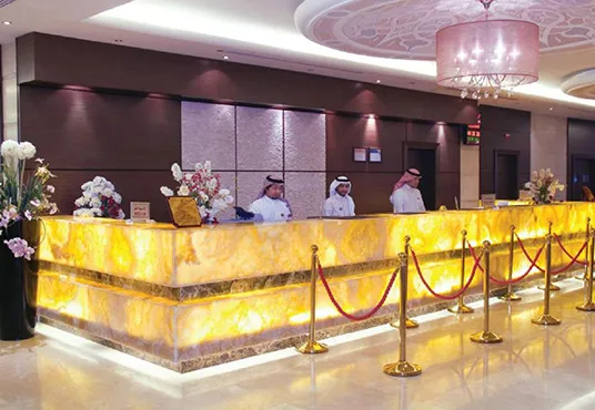 Front office desk