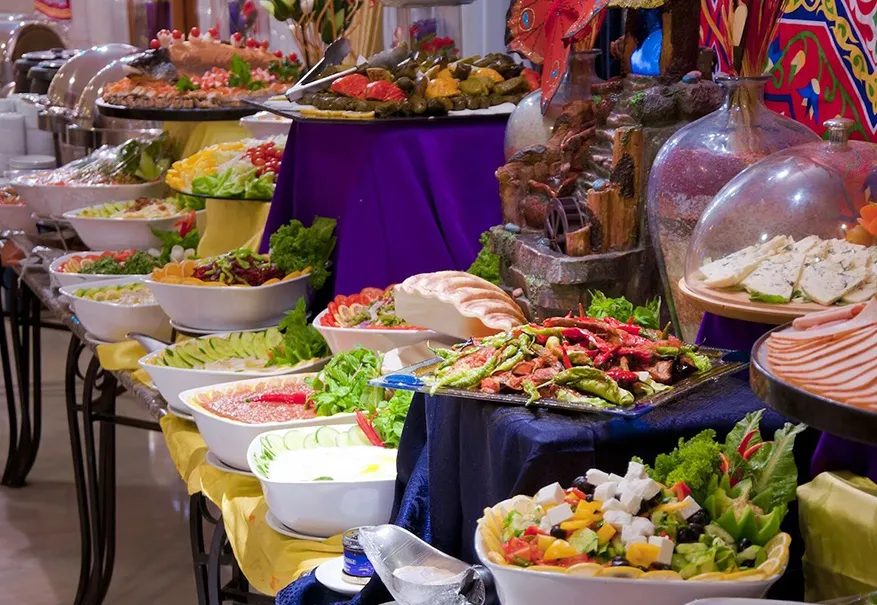 Serving Are of Elaf Ajyad Hotel in Makkah