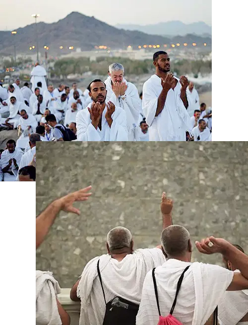 praying during Hajj