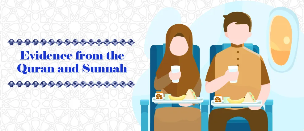 Evidence from the Quran and Sunnah on Fasting While Traveling
